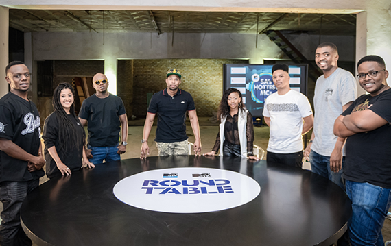 YOMZANSI's tweet photo. The panel @loyisogola @iamtbotouch #FredKayembe @MsCosmoDJ to reveal 2015 #SAsHottestMcs โ https://t.co/NUzZ1xxEvS https://t.co/qhHHaVmHJk