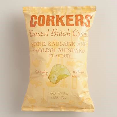 WoodsFS's tweet photo. You should try our #WinterFavourite CRIC10 Corkers crisps Pork Sausage&Mustard Order today
#BarSnacks
#Tasty https://t.co/PhkAVwnN52