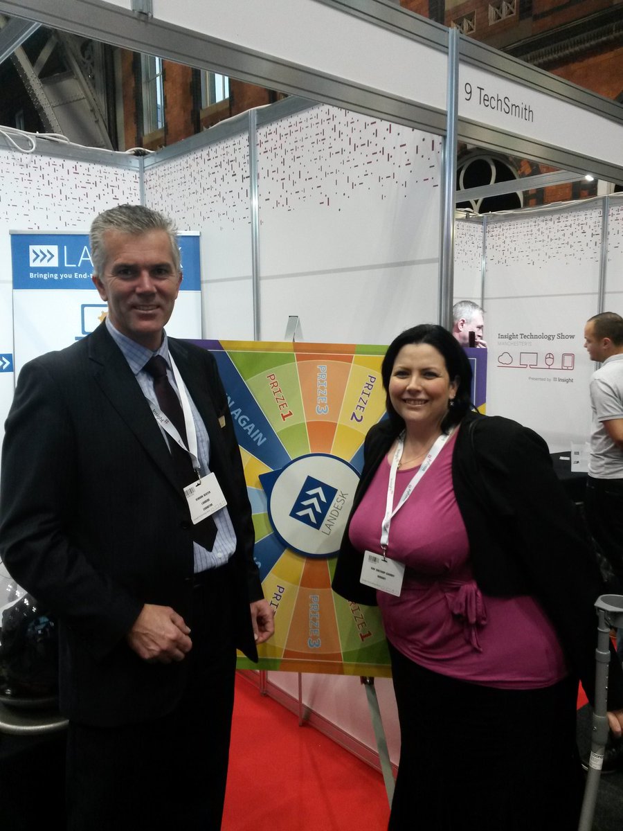 kimgreenop's tweet photo. Fun with LanDesk at #Manchester2015 and @Insight_UK https://t.co/NlGkCZ9xc7