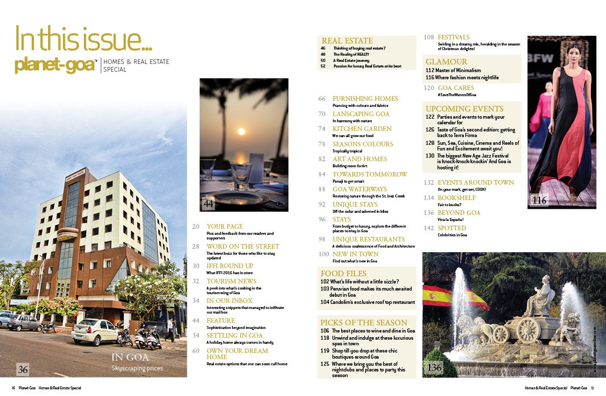 PlanetGoaTweets's tweet photo. Checkout what's hot in the #latestissue of #PlanetGoa https://t.co/tw2FrhlMa6

#Goa #realestate #magazine #homeinGoa https://t.co/sljTdiJST4