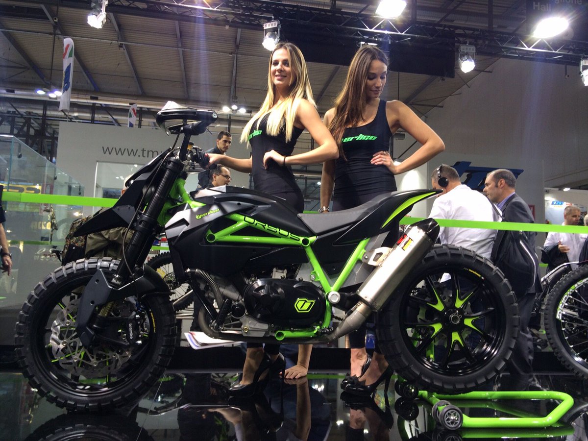 XiuRDi's tweet photo. Vertigo Ursus, in Eicma Milano https://t.co/5cVDWfXmis