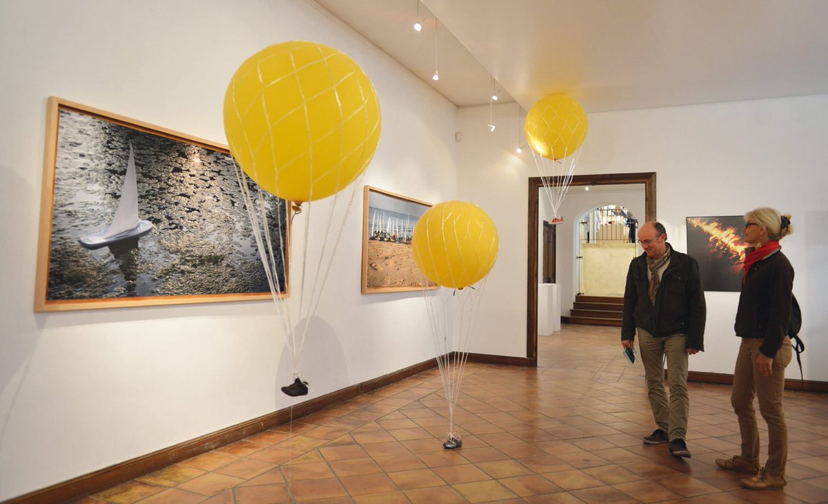 xaviergsolis's tweet photo. Y después del #shoeing SHOEBALLONperformance 2015, los #balloons al #musee de la #chaussures @VilleRomans #Francia https://t.co/wWswhjCAz5