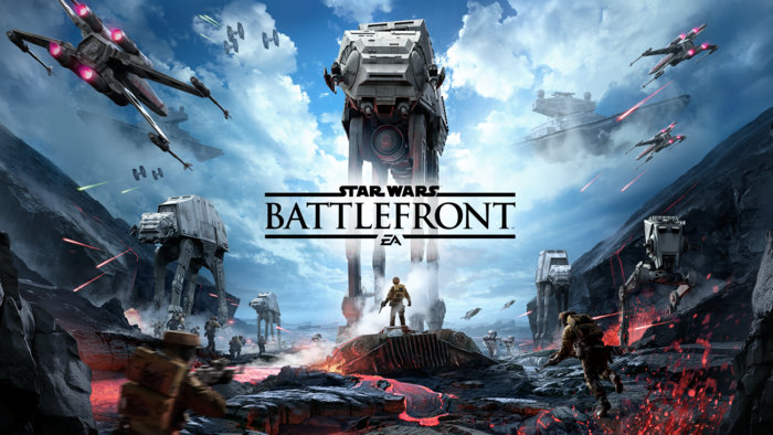 XBOX's tweet photo. Time to take down some AT-ATs. #StarWarsBattlefront [T] has arrived on #Xbox: https://t.co/ODz7dMOzDX https://t.co/fjV61cIjXV