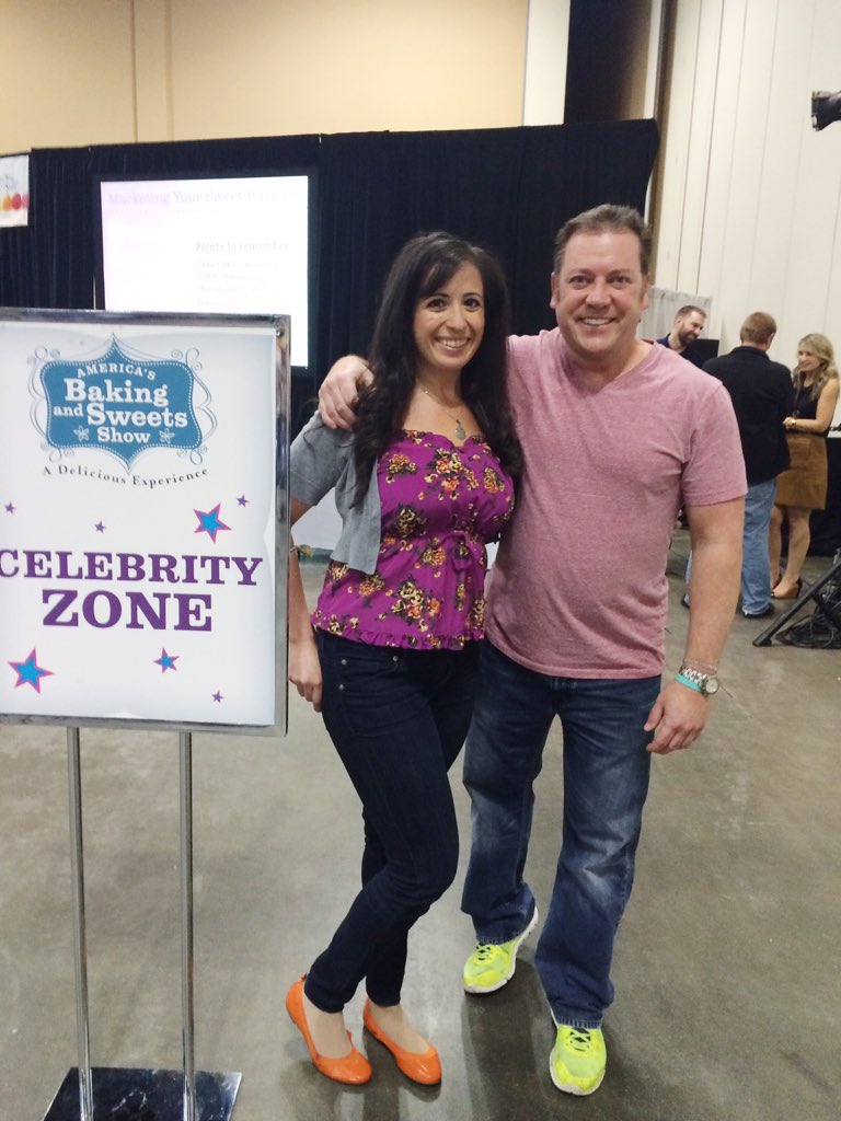 Great time in Chicago over the weekend.. Met up with celebrity chef @BrianEmmettBake ! We both like bright shoes.