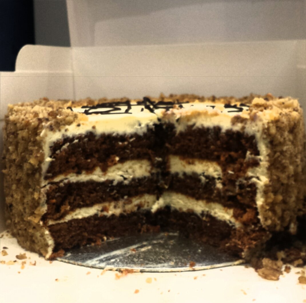 tramuciu's tweet photo. heaven delivered to our desks. thank you @brew_cafe https://t.co/XUe7IHgmfd