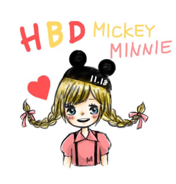 ミッキーミニーのtwitterイラスト検索結果