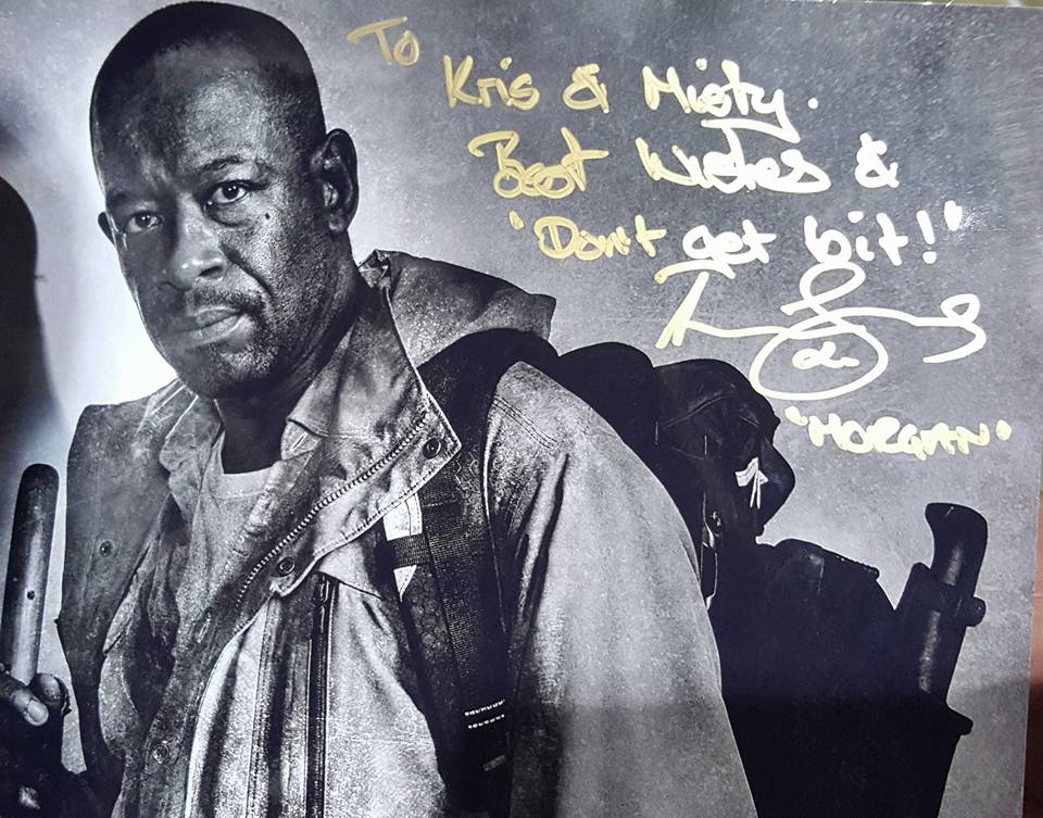 Tha_Mist's tweet photo. #twdmorgan autograph!  #WalkerStalkerCon #thewalkingdead #twd #wscatl #walkerstalkerconatl  #TuesdayTease https://t.co/9uuMYSP5wn
