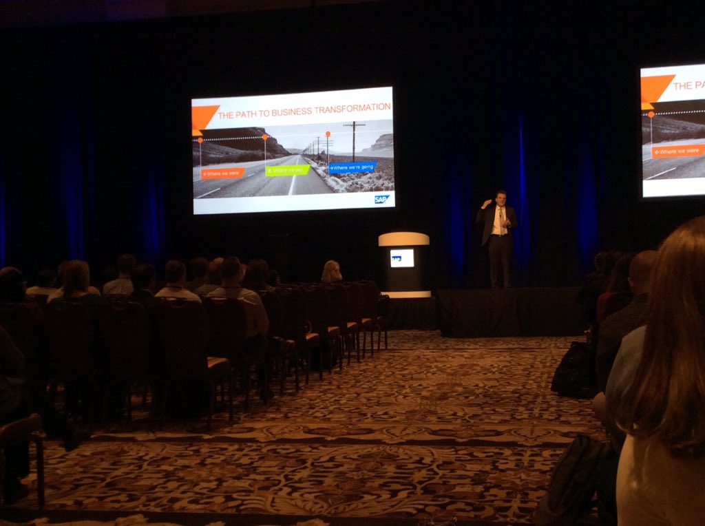 fmisbell's tweet image. Innovators lead by example - timing is everything - predict &amp;amp; transform! #projects2015 #Reporting2015 @SAPinsider