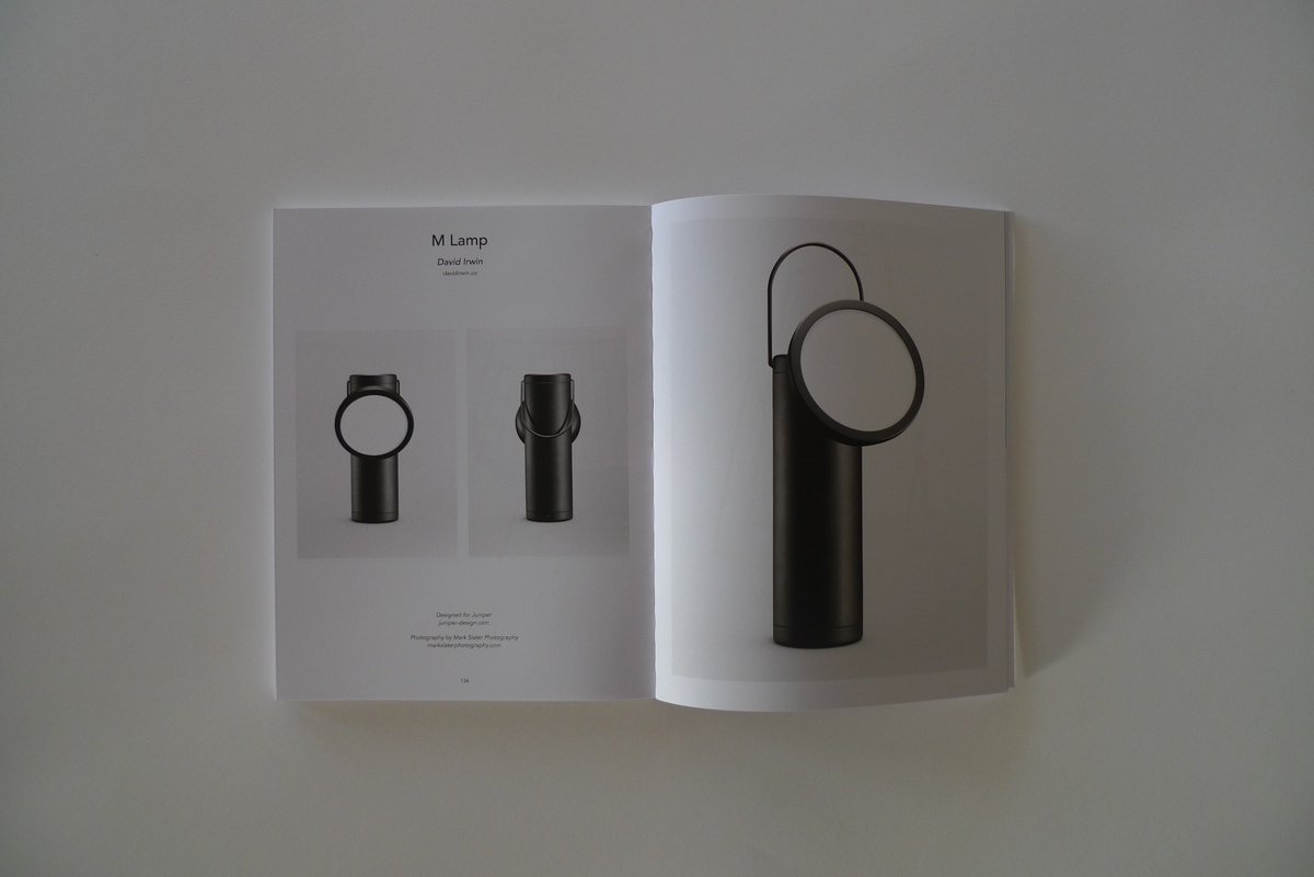 juniperdesignny's tweet photo. @_DavidIrwin's M Lamp looks great in black and white, in this month’s @minimalissimo . #juniperloves #mymlamp https://t.co/09cXaByhrX