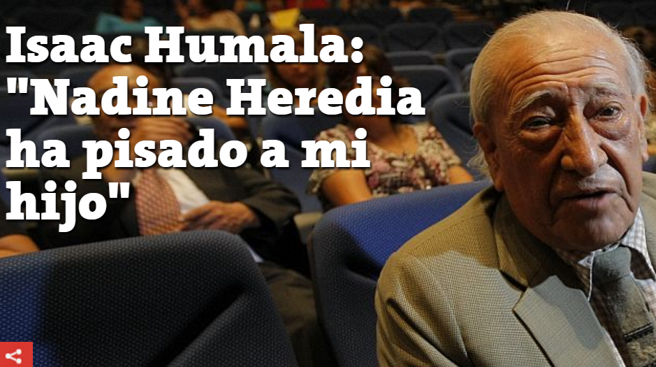 INFOMANIAPERU's tweet photo. Isaac Humala: "Nadine Heredia ha pisado a mi hijo" Cc @NadineHeredia #cosito https://t.co/mSBrGwY6vu https://t.co/YSuR4qlJZj