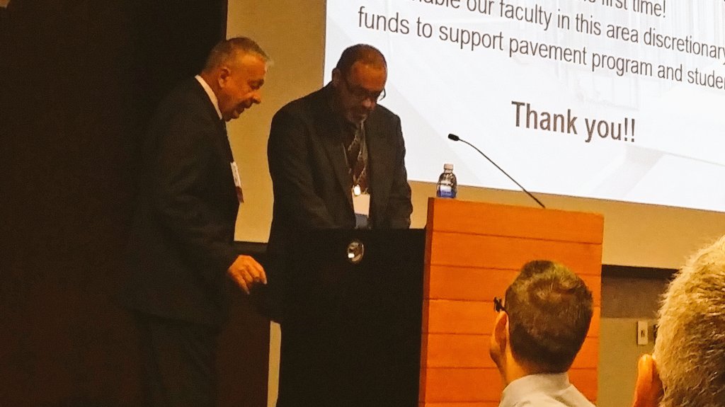 mmmrobson's tweet image. Dallas Hammit speaks of the changes at ADOT at ASU Pavements Conference #fugro #fugroroadware #pavementpreservation