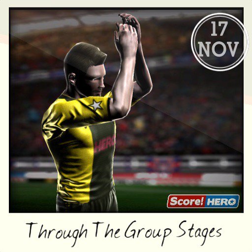 dash2207's tweet photo. Through The Group Stages #scorehero https://t.co/sb4JVcqdz9 https://t.co/9k1wattck3