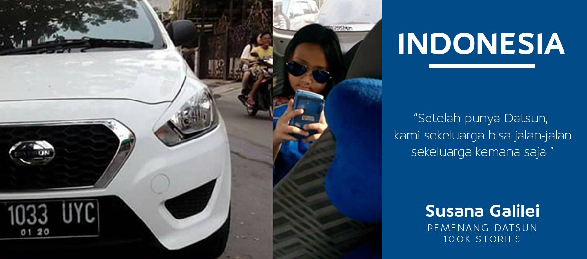 ID_Datsun's tweet photo. Selamat kepada pemenang! Ikuti terus kabar terbaru untuk melihat Cerita Datsun terpilih https://t.co/VesrMMNCcx https://t.co/7zq04f2RoP