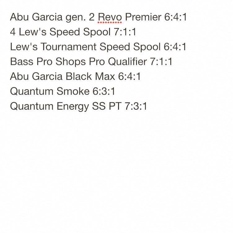 Trying to sell some spare reels. Already sold the Revo Premier. DM me if you're interested.