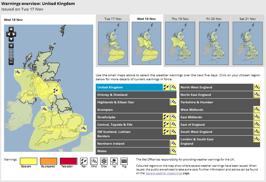 Met Office tweet media