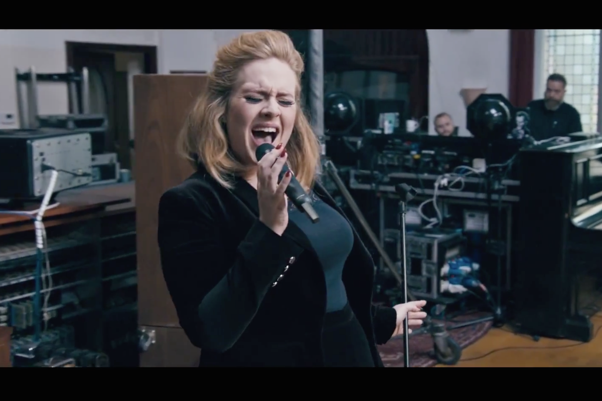 VanityFair's tweet photo. Adele’s new song “When We Were Young” is here in full https://t.co/q45mgnqP0H https://t.co/S8HT1XHrdB