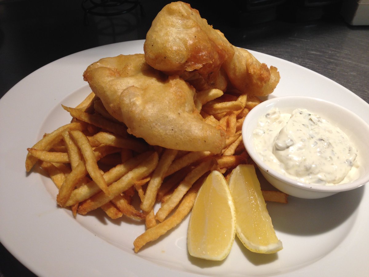 Ce midi, c’est le #fishandchips qui vous attend! :)