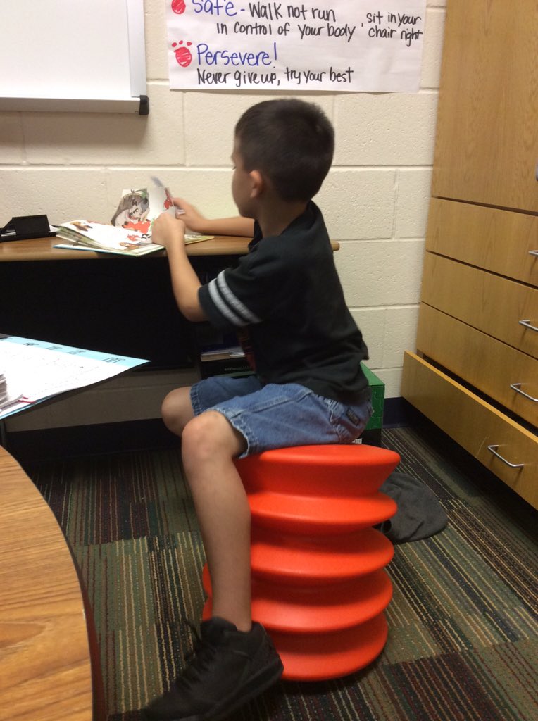 CCEBehavior's tweet photo. @CCEBehavior This week: 5 days of thinking outside of the box "seating" in the classroom! Day 2 https://t.co/H77egU6sJm