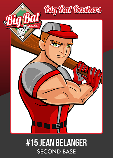 BigBatBaseball's tweet photo. Batting in the 2 spot and playing 2nd base, the man on a mission, #15, Jean-Frederique Belanger! https://t.co/CuS2y07uQh