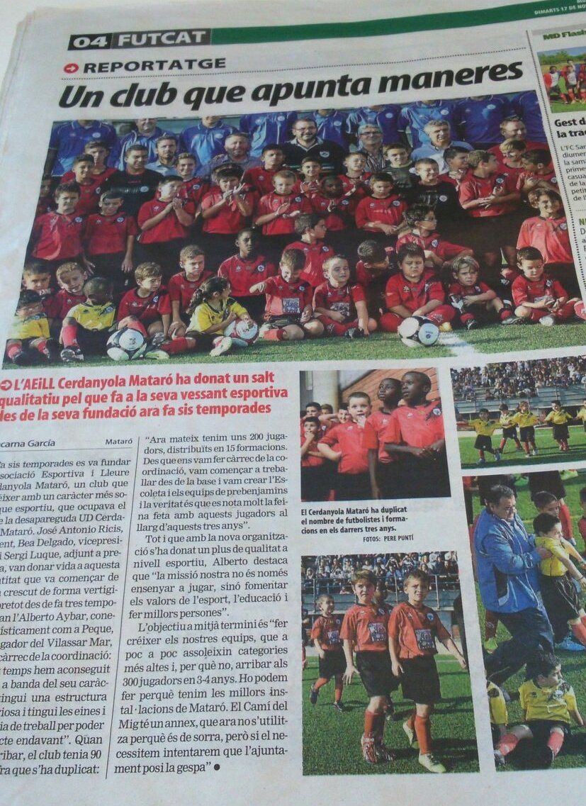 Hoy en el <a href="/mundodeportivo/">Mundo Deportivo</a> !!!! #mataro