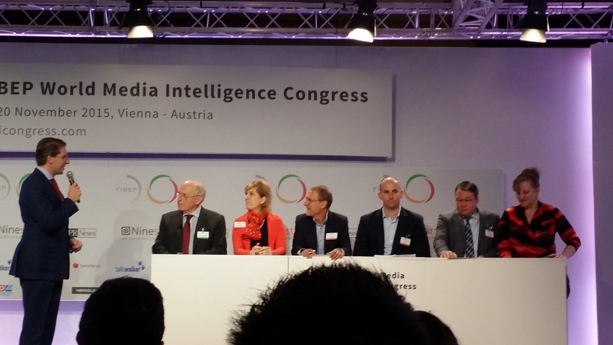 thehazyhaze's tweet photo. @isentia ChiefExec @SAS_AU SeanSmith joins the panel discussion on state of media economy by region @_FIBEP #WMIC15 https://t.co/4X2yzLk4Le
