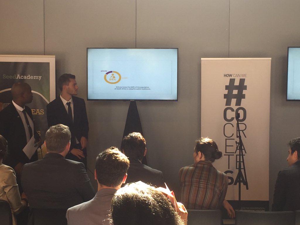 NLinSouthAfrica's tweet photo. Team Health starts with a video about #medflow for their final presentation of #cocreatemycity at #houseofthefuture https://t.co/cLdP0XaJJx