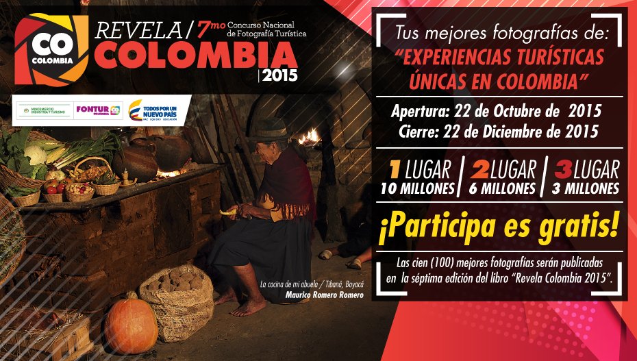 RentaJoven's tweet photo. Participa en el Concurso de Fotografía #RevelaColombia. ¡Puedes ser uno de los ganadores! https://t.co/JkPZ3trqnR https://t.co/MZQUIMCeFe