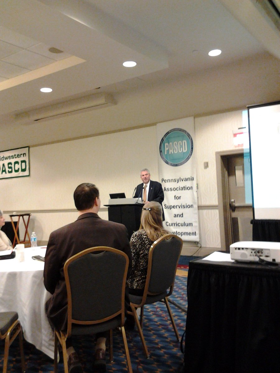 PASCD's tweet photo. @ASCD Senior Director of Public Policy @Griffith2020 speaking at #PASCD2015 about how educators can shape policy. https://t.co/rpBTYucZAk