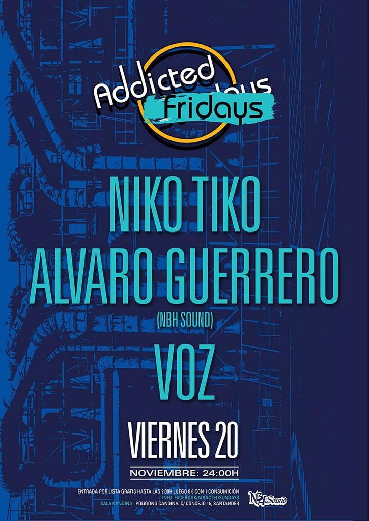 CapraEntradasOS's tweet photo. Este VIERNES 20 de 00:00 a 06:00
Inauguramos #ADDICTEDFRIDAYS en #SALAKANDINA con @deejayvoz @nikotiko y @ayopelayo https://t.co/DmQH6cDkkC