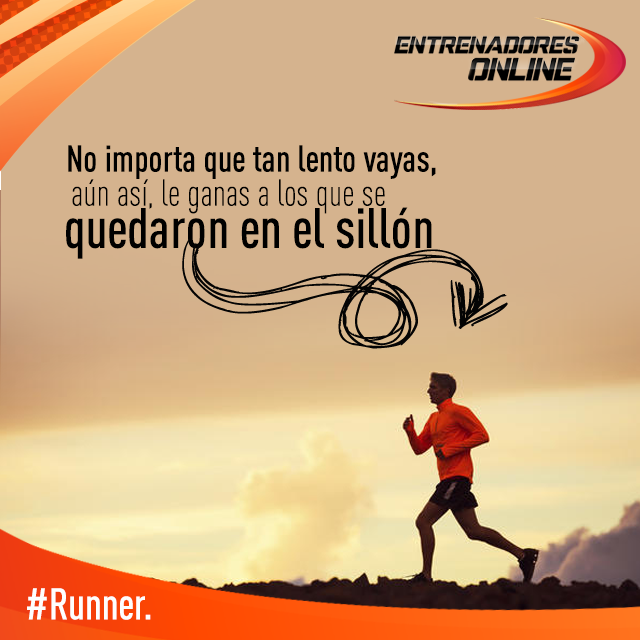 Entrenar_online's tweet photo. No importa que tan lento vayas, aun así le ganas a los que se quedaron en el sillón. 

#Runner https://t.co/vlO62PNy5r