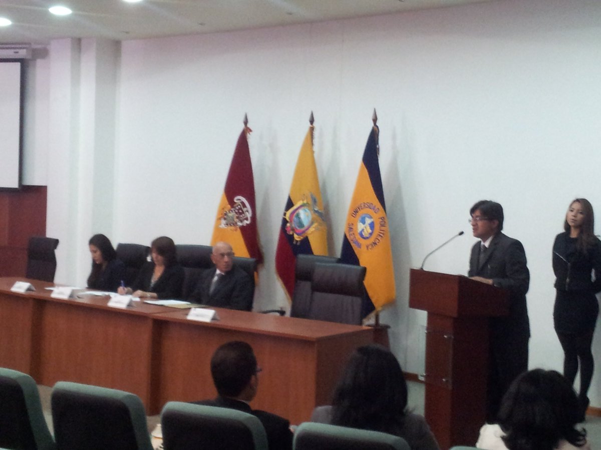 FeReinosoA's tweet photo. Dió inicio el #SIPAIM 2015 en el Auditorio Universitario Leonidas Proaño en la #UPS Sede Cuenca @upsalesiana https://t.co/MeGNtY5Qgo