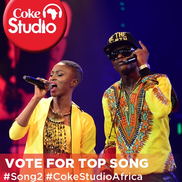 To vote for <a href="/EvaAlordiah/">Eva Alordiah</a> and <a href="/JChameleone/">JOSE CHAMELEONE</a>'s collabo post #Song2 #CokeStudioAfrica. Voting ends Tonight.