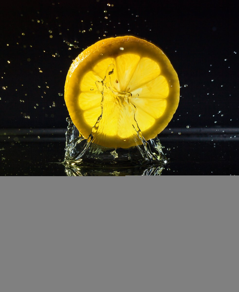 Quick Tip: Squeeze some lemon juice into your drinking water - great for your health and makes it taste better!