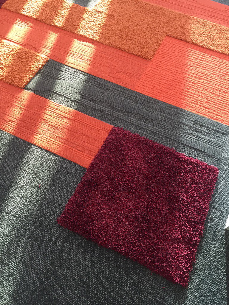 Interface_SCAN's tweet photo. Snygga färger skapar kreativa arbetsplatser #kontorslandskap #färger #InterfaceCarpets #design # https://t.co/MvATEPp17X