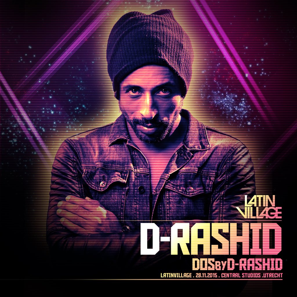 1DRASHID's tweet photo. Here we go 🎉🎉🎉 
#DRashid #LatinVillage #Utrecht https://t.co/LmrqU33Nip