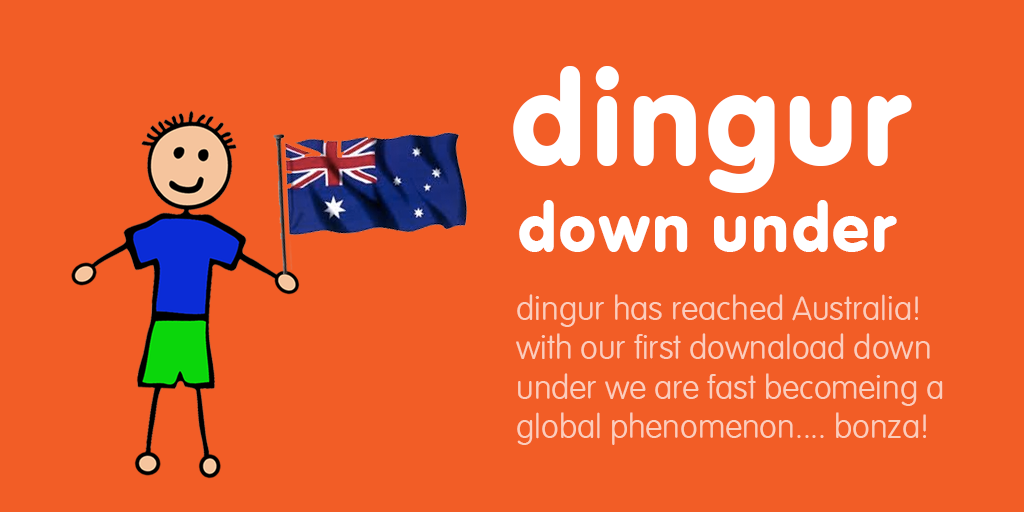 dingurapp tweet picture