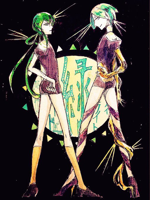 初描きフォスと最近描いたフォスを並べると切なくなるのtwitterイラスト検索結果