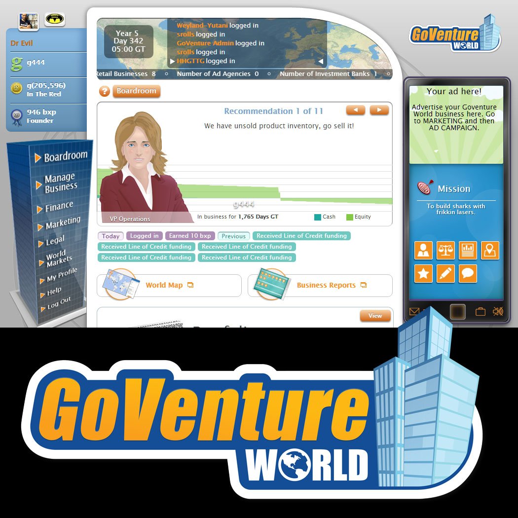 GoVenture's tweet image. See GoVenture World - most authentic business MMO ever! Microsoft booth #MIGS15 #codegoa