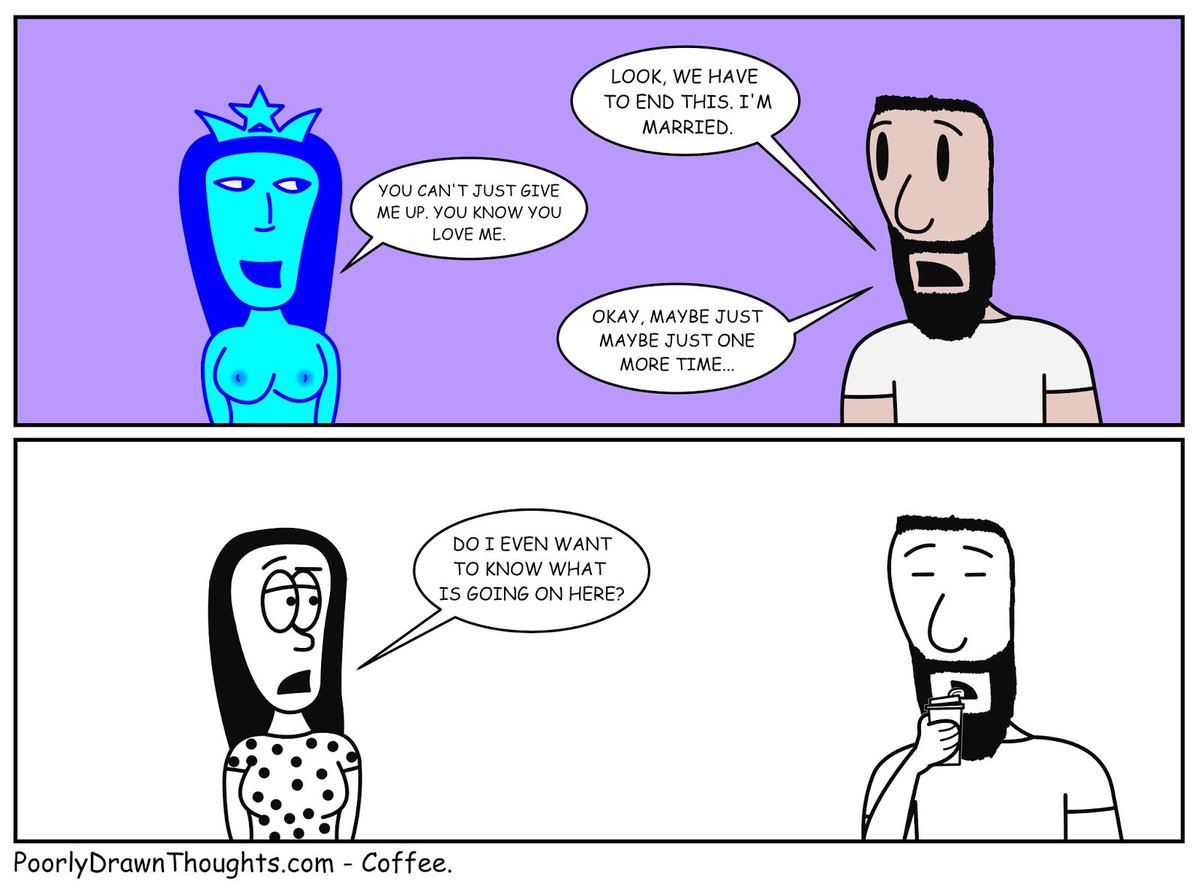 PoorlyDrawnGuy's tweet photo. I made fun of #Starbucks before it was cool. Oh, Jesus, Did I really just type that? I'm sorry. https://t.co/4BDU68XIQ8