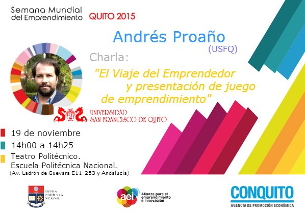 andreszuritad's tweet photo. Conoce el "viaje del emprendedor" de @USFQ_Ecuador aliado de @aei_ec este jueves en la Semana Mundial Emprendimiento https://t.co/DQAbFGmHwr