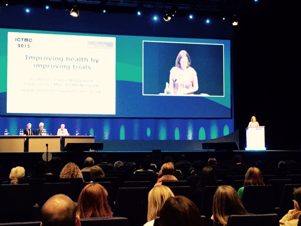 hrbtmrn's tweet photo. #ICTMC2015 Prof Paula Williamson provides reflections of a great conference @COMETinitiative @LiverpoolUni @The_MRC https://t.co/74JVqlYnu5