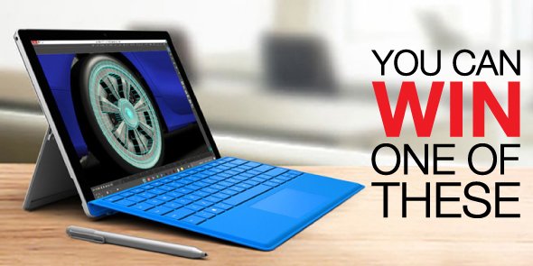 Want to win this Microsoft Surface Pro 4 with thanks to @Microsoftirl? Just RT and follow to enter