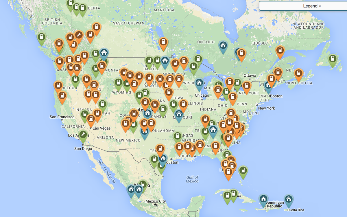 TeachingBigHist's tweet image. Collective learning hotspots: Electric Vehicle Charging Stations. #Threshold9