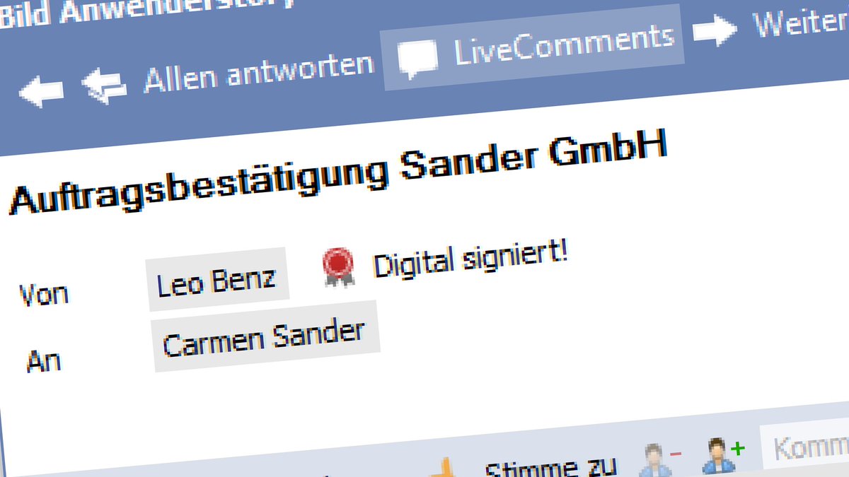 DavidMessaging's tweet image. Digitale #Signaturen für #david®. Identifizieren den Absender, sichern die eMail vor Manipulation.
