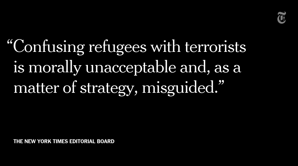 nytimes's tweet photo. After Paris Attacks, Vilifying Refugees https://t.co/AzPCVxm0Pl via @nytopinion https://t.co/GgKBFNpkox