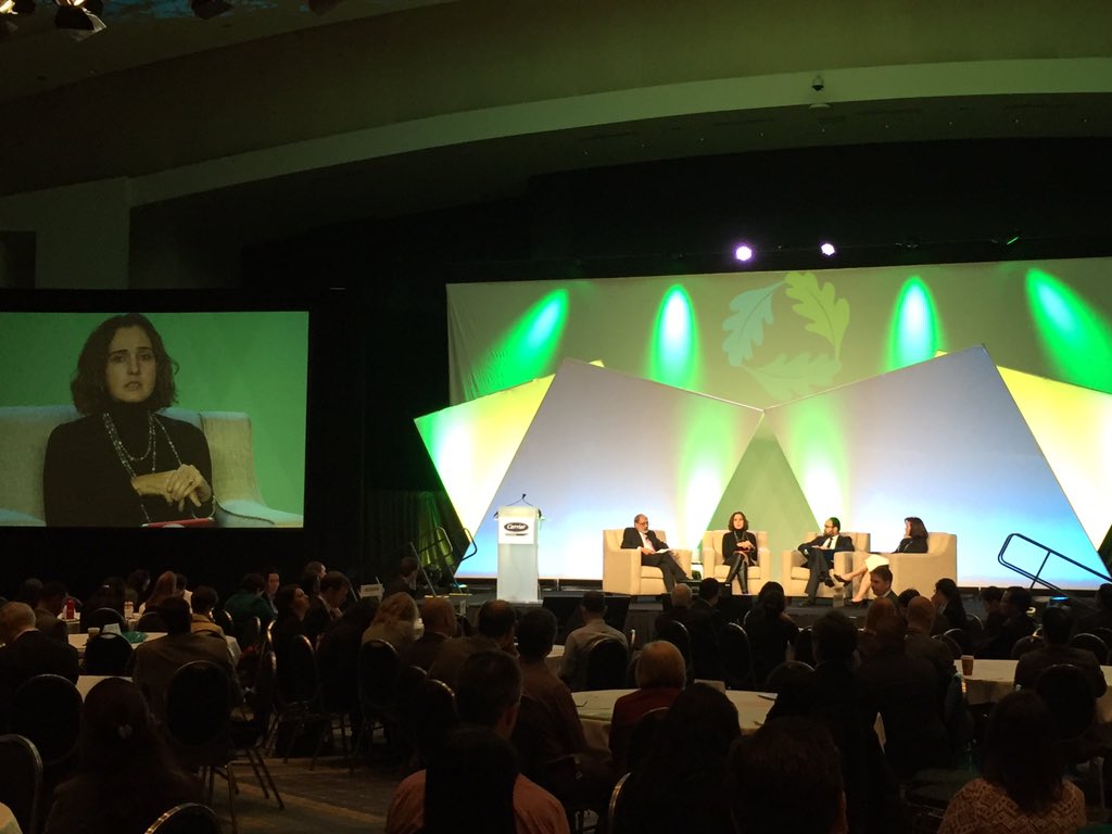 USGBC's tweet photo. "We want better quality of life for our cities." @tmullergarcia #Greenbuild #MexicoCity @gbsummits https://t.co/5d1FXvMTB2