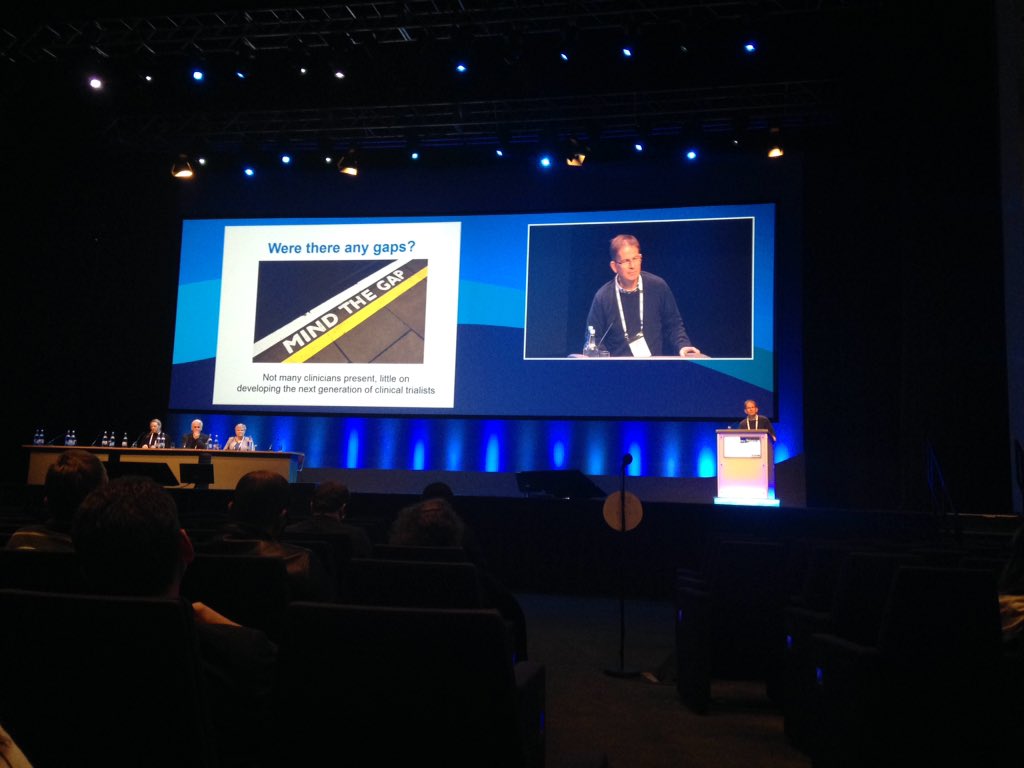 shauntreweek's tweet photo. Peter Sandercock starts his plenary having being asked at last minute. It will be excellent. #ICTMC2015 https://t.co/WYRP7nX2HN