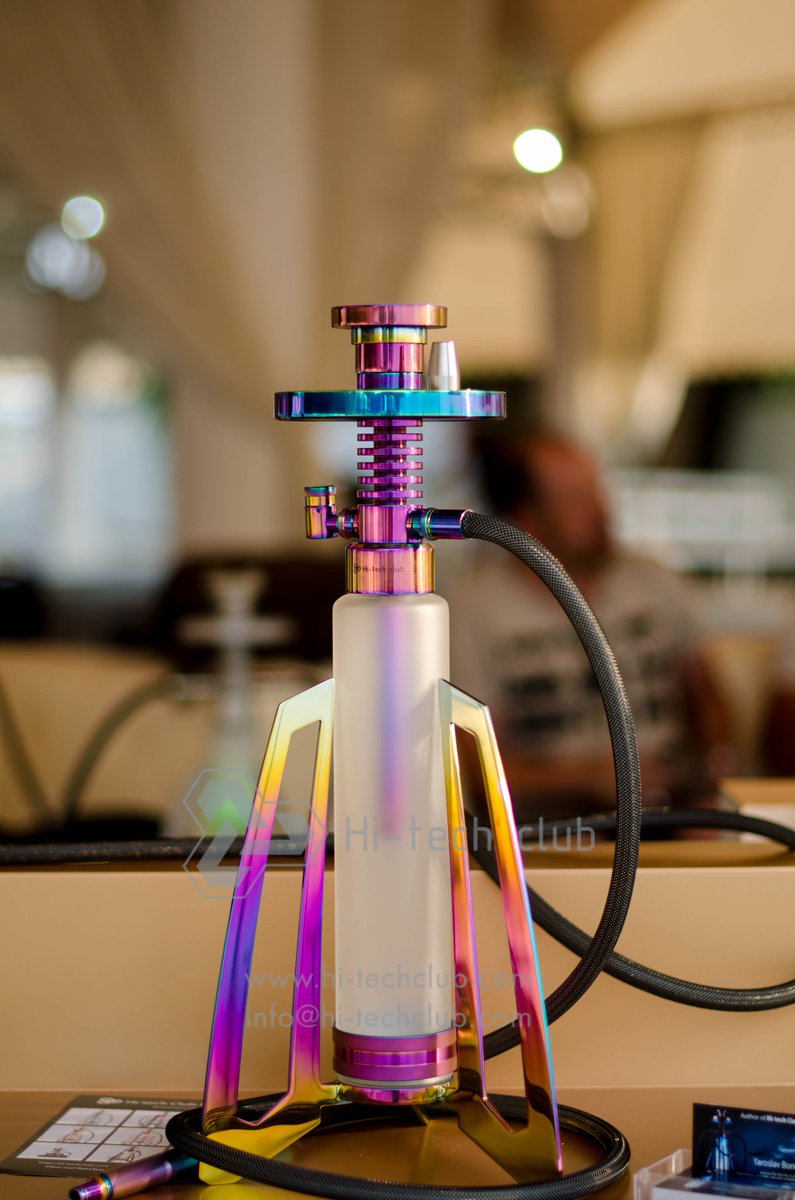 hi_tech_club's tweet photo. New hookah Hi-tech Club Modern in Iris color
#hitechclub #exclusive #hookah #shisha #art #кальян https://t.co/6zysgYRGiK