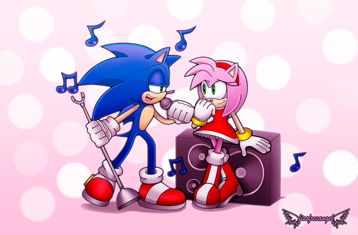 FastestBlueBlur's tweet image. 🎵"I'll spend forever wondering if you knew
I was enchanted to meet you"🎵 @AmyRosePink1