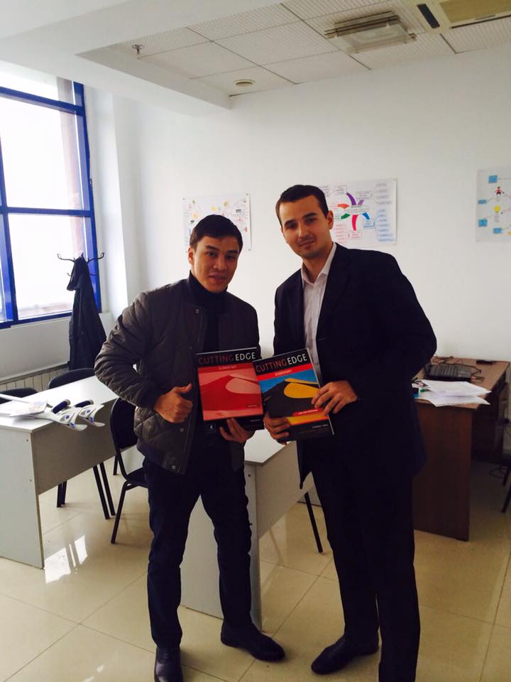 Mes cours de français et anglais vont bien. Je me garde actif#positivethinking